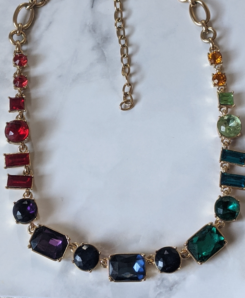 Rainbow 🌈 stone choker 💎
